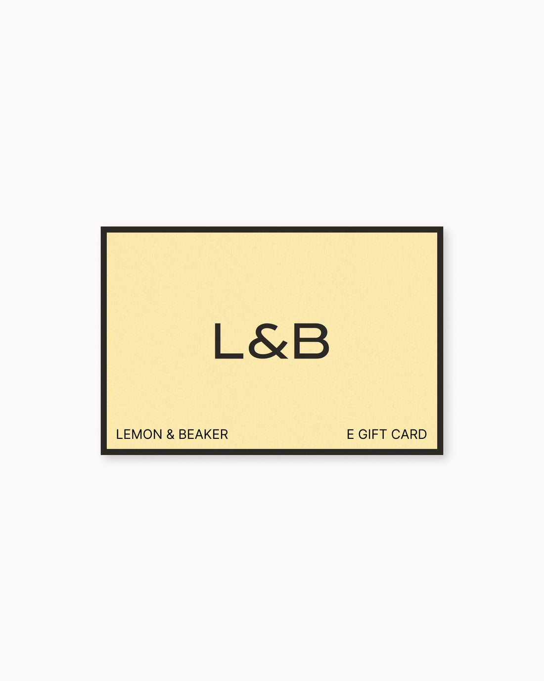 Lemon &amp; Beaker E Gift-Card