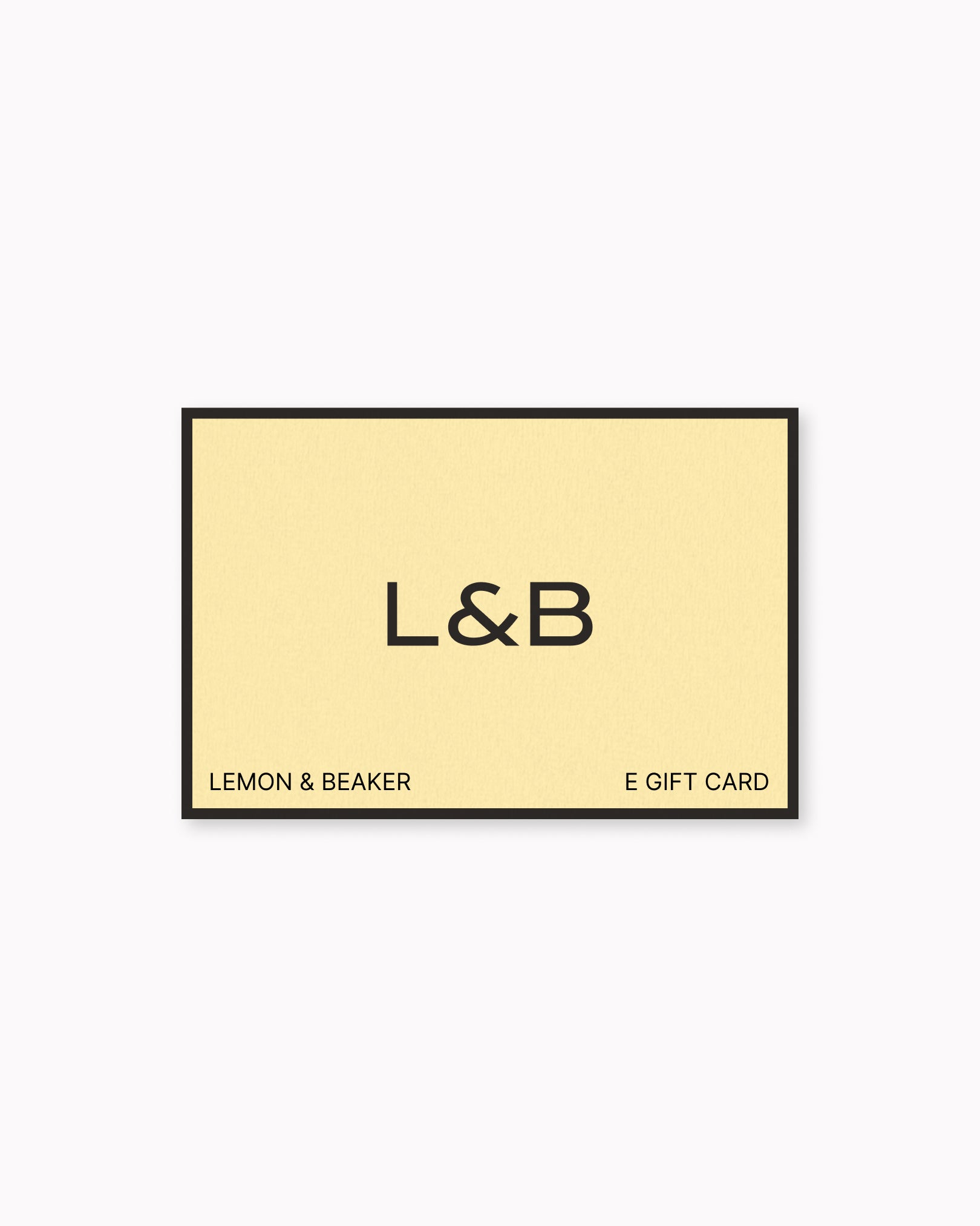 Lemon &amp; Beaker E Gift-Card
