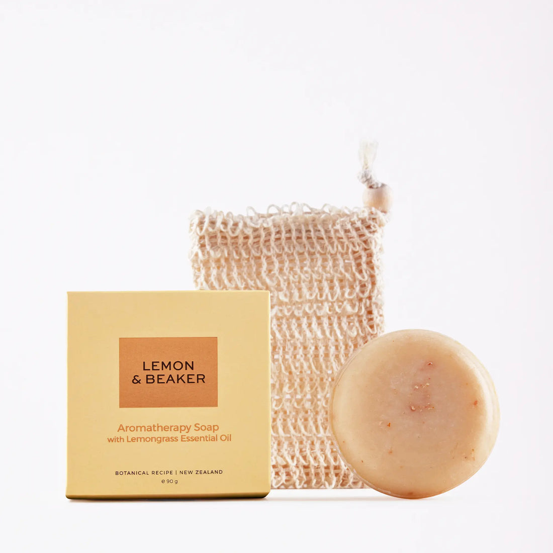 Lemongrass Aromatherapy Soap Lemon &amp; Beaker